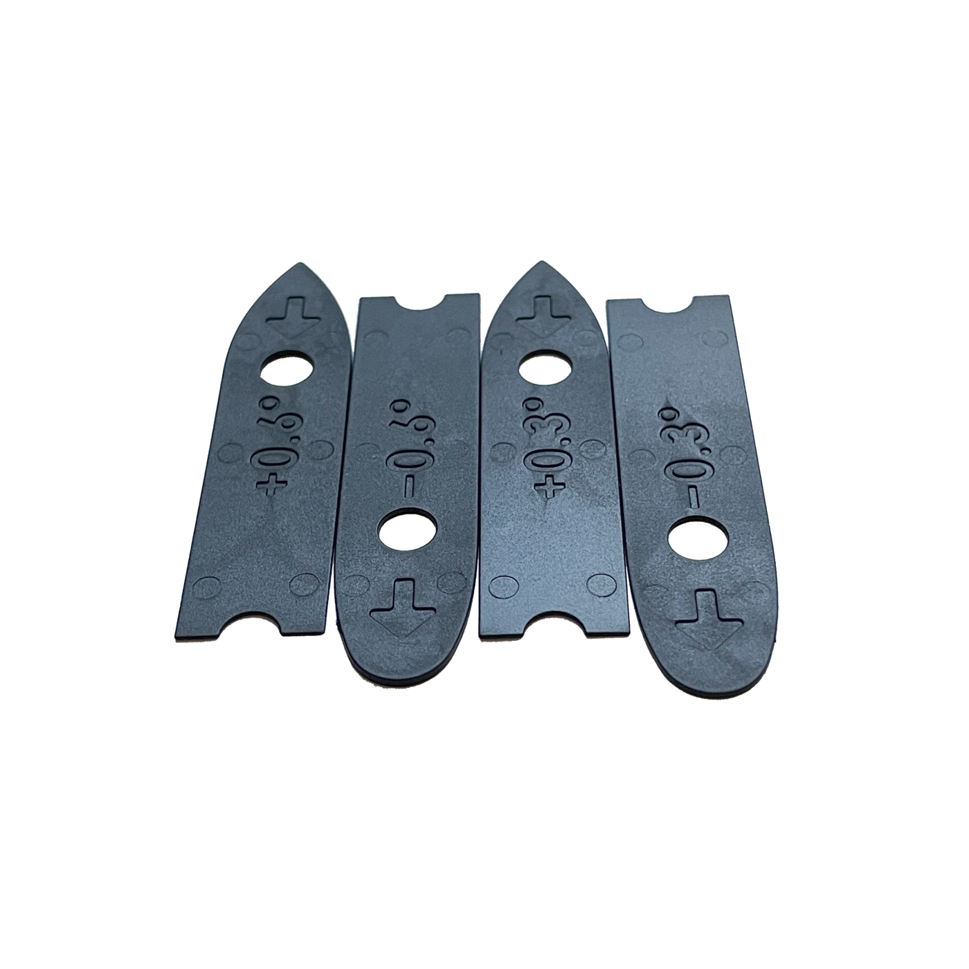 Foil Spare Shims Set+0.3°,+0.6°,-0.3°,-0.6°(4pcs)(SS24) Onesize